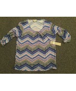 Laura Ashley Long Sleeve Petite Shirt, Size PM, NWT - £9.85 GBP