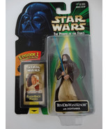 1998 Star Wars Episode 1 Ben Obi-Wan Kenobi Flashback Photo Action Figure - £11.85 GBP
