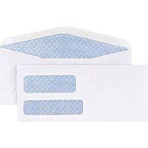 Staples #9, Standard Invoice Double Window Security-Tint Gummed Envelope... - $1,106.73 MXN