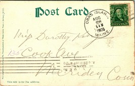 Fort Allen Park Panorama Portland Maine ME 1905 UDB Postcard - £3.90 GBP
