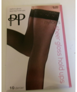 Pretty Polly 10 denier sheer gloss lase top Hold ups Style PNAF85 Many c... - $303.11 MXN