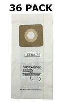 36 VACUUM BAGS for BISSELL STYLE 1 &amp; 7, 30861 MICROLINED - $57.28
