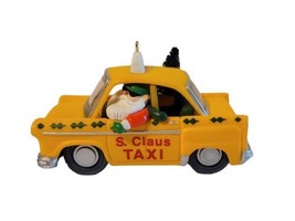 Hallmark Christmas Ornament S Claus Taxi 1990 Santa Claus Drives a Cab EUC! - £8.78 GBP