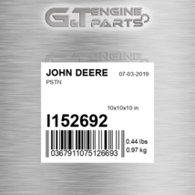 L152692 PSTN fits JOHN DEERE (New OEM) - £72.73 GBP