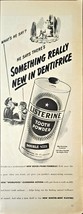 Listerine Tooth Powder New in Dentifice Double Size -1943 Vintage Print Ad - $9.74