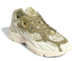 Adidas Original Women&#39;s Astir Shoes Sneaker GX8548 Orbit Green/White/Gold Sz 7 - £58.15 GBP