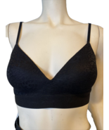 Victoria&#39;s Secret Pink Wear Everywhere Wireless Lightly Lined Bra Black ... - $19.53 CAD