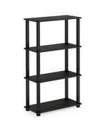 Turn-S-Tube 23.6W X 11.4&quot;D X 43.25&quot;H 4-Shelf Decorative Shelves, America... - $71.69 CAD