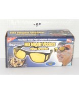 As Seen On TV HD Night Vision Wrap Arounds Sunglasses Black - $14.80