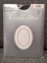 Vintage Christian Dior Diorissimo BLACK ORCHID Sheer Pantyhose Nylons Si... - $11.64