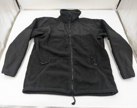 USGI Cold Weather Shirt Black Fleece Jacket NSN 8415-01-461-8337 Size ME... - $39.59