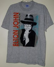 Elton John Concert Tour Shirt Vintage 1985 Reg Strikes Back Single Stitc... - $164.99
