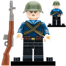 WWII Soviet Naval Infantry Helmet Rifleman 1pc Minifigure - $4.99