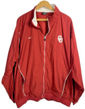 OU Windbreaker Jacket Size XL Mens Vintage Team Nike Oklahoma Sooners Fu... - $89.79