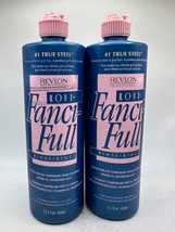 Lot of 2 NOS Revlon Roux Fanci-Full Temp Hair Color Rinse #41 TRUE STEEL 15.2oz - £23.94 GBP