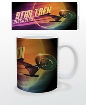 Star Trek Discovery TV Series Ship and Logo 11 Ounce Ceramic Mug NEW UNUSED - £7.64 GBP