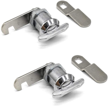 2Pcs Thumb Operated Cam Lock 7/8&quot; Non-Locking Compartment Lock for RV Co... - $14.67