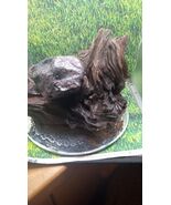 Beautiful Natural Stamd w/ Large Hematitie Specimen ~ Unique Handmade ~ - $47.51