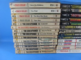 Lot of 27 Vintage Mack Bolan Executioner  Don Pendleton PB War Book - £43.84 GBP