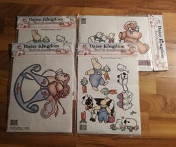 Vintage Daisy Kingdom IRON-ON Transfers Lot Of 4 3 Various Patterns Nos - £27.60 GBP