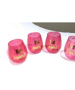 drinking cups  BE MINE  Set Of 4  plastic drinking cups NEW VALENTINE&#39;S DAY - $236.61 MXN