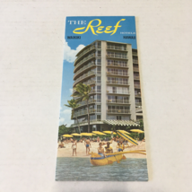 The Reef hotels Waikiki Hawaii vintage brochure travel souvenir - £15.53 GBP