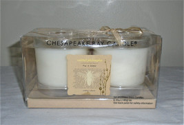 Chesapeake Bay Natural Philosophie Candles Fig and Honey Set of 2 Single... - £15.24 GBP