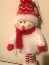 Snowman with led - Battery Operated w/Timer image 5