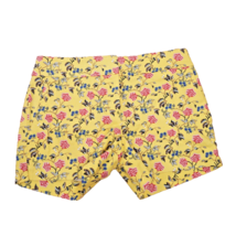 Women&#39;s Shorts Flat Front Yellow Floral Print Size 0 Ann Taylor Loft New W Flaw - £14.89 GBP