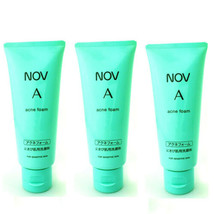 NOV A Acne Foam For Sensitive Skin Foaming 70g x 3 = 210g / 7.4oz. From Japan - £39.06 GBP