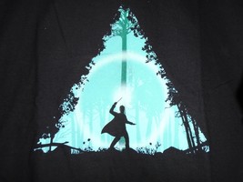 TeeFury Harry LARGE &quot;Hallowed Ground&quot; Harry Potter Tribute Parody Shirt BLACK - $14.00