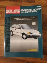 Chilton 8424 Chevrolet Sprint, Metro, Geo Metro 1985-1993 Repair Manual - $14.01