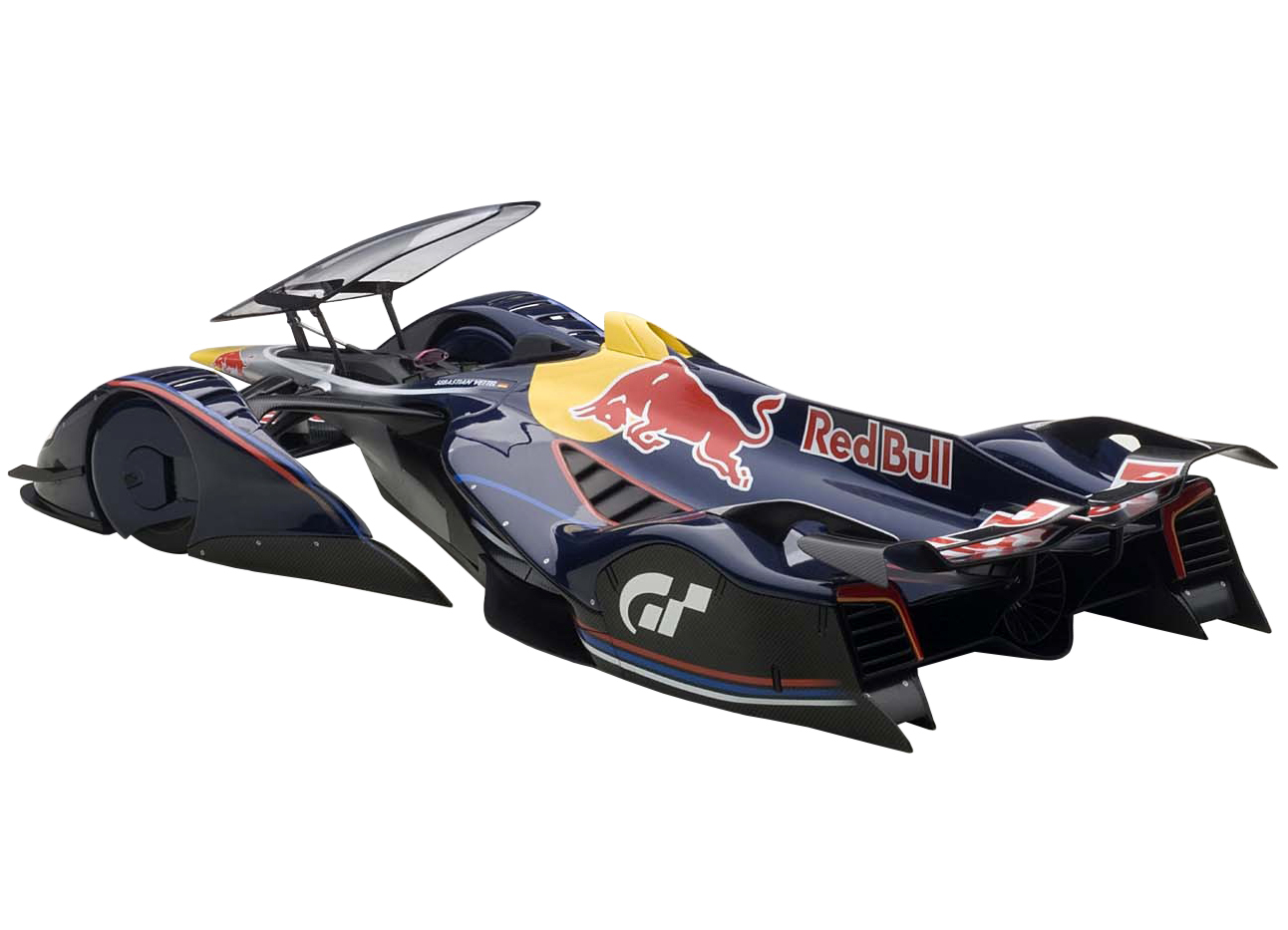 Red Bull X2014 Fan Car Red Bull Color Sebastian Vettel 1/18 Model Car by Autoart - £164.85 GBP