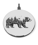 Personalized 10W Wireless Phone Charger with Nature Inspired Bear Design... - £41.13 GBP
