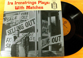 Ira Ironstrings, Plays with Matches, Vintage 1960 Stereo LP, Rare Gift - £10.95 GBP