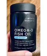 Sports Research Triple Strength Omega 3 Fish Oil -  90 count ex 11/25 - £18.27 GBP