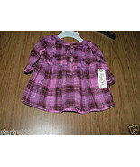 Route 66 Baby Girl Plaid, Front Buttons Tunic/Top, Size 3-6 Months. NWT - £8.00 GBP