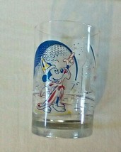 Mickey Mouse Glass Disney World Remember The Magic 25th Anniversary 1996 - $7.84