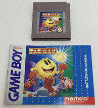 Pac-Man (Nintendo Game Boy, 1991) Cartridge &amp; Manual - £12.78 GBP