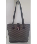 Vintage Dooney &amp; Bourke Signature Double Handle Tote Bag Monogram Satchel - $67.85 CAD