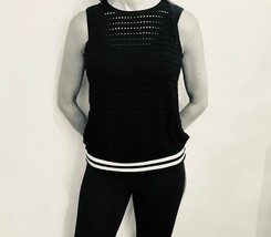Hard Tail easy racer tank mesh with white stripes - $58.00