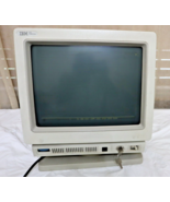 IBM 3476 InfoWindow Vintage 14&quot; Monochrome Display Station Monitor w/Cables - $122.17 CAD