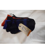 Boys Faded Glory No Show Socks 6 Pair Size Small 6-9.5 Squares NEW - $15.92 CAD