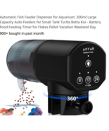 Automatic Fish Feeder Dispenser for Aquarium: 200ml Large Capacity Auto ... - €12,88 EUR