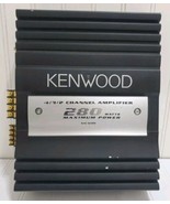 KENWOOD KAC-648S 280W Max Power 4/ 3/ 2 Channel Car Amplifier - $67.23