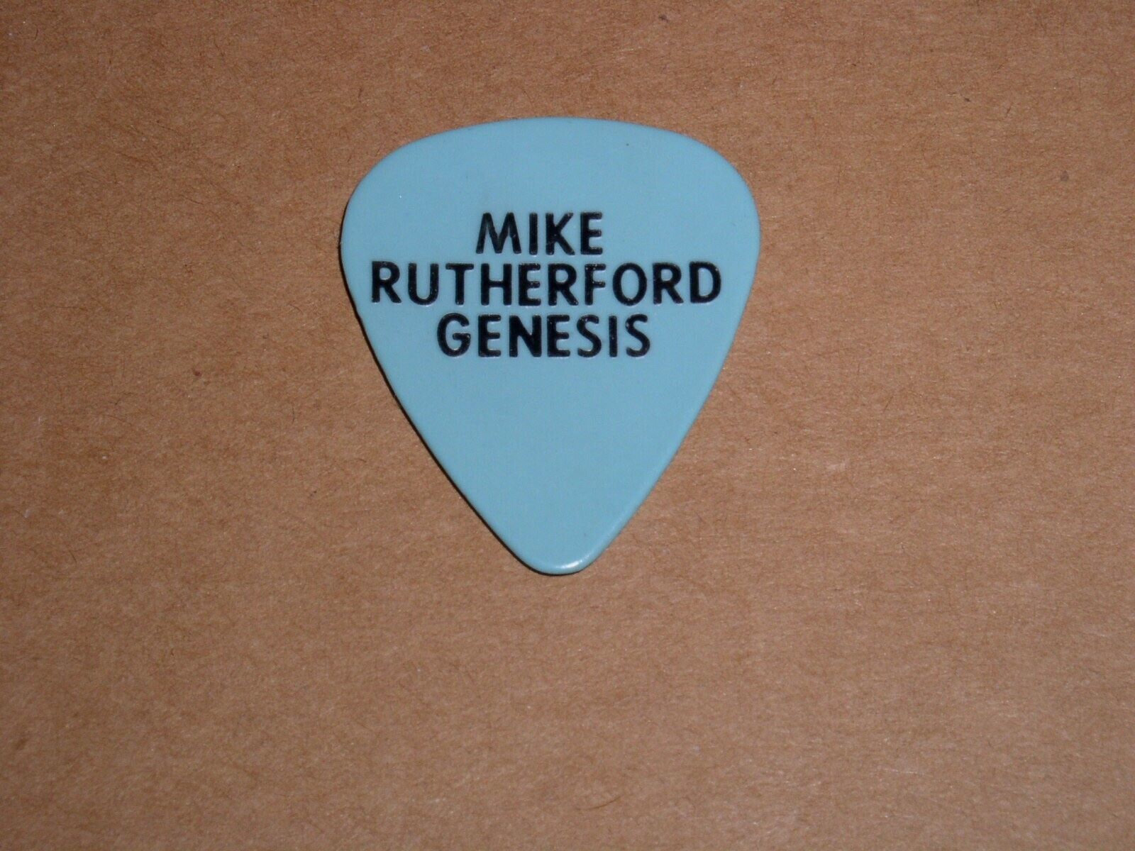 Mike Rutherford Guitar Pick Vintage Genesis - $39.99