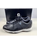 FootJoy Energize Men&#39;s Golf Shoes black Size 9.5 M soft spikes -Worn Once - £54.43 GBP