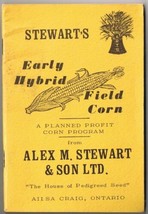 Alex Stewart&#39;s Early Hybrid Field Corn Ailsa Craig Ontario - $9.89