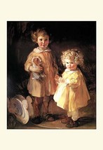 Two Little Sisters by Alice Kent Stoddard - Art Print - £17.57 GBP+