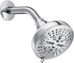 Moen Chrome Hydro Energetix Eight-Function Showerhead with Standard 5&quot;, ... - $30.99